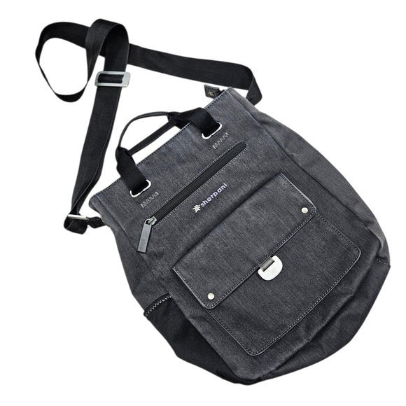 Sherpani Crossbody Trevia Bag Convertible Tote Travel Handbag Purse Gray Gorp - Picture 1 of 14